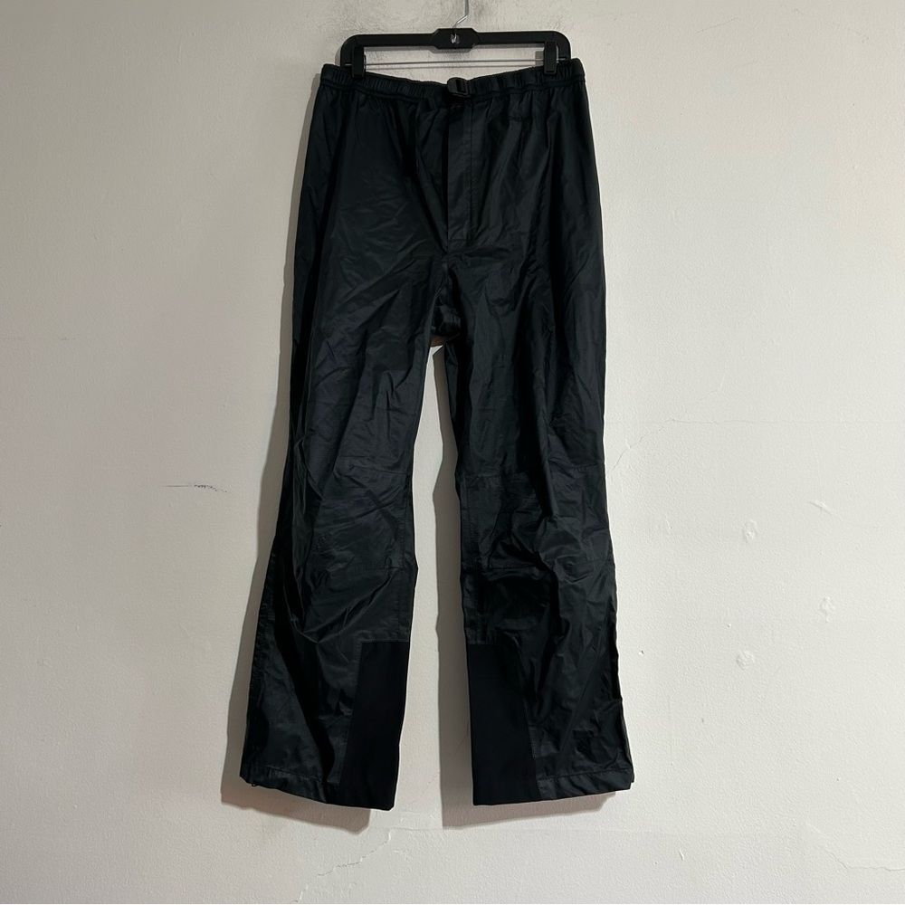 Montbell Goretex Nylon Rain Wind Hiking Outdoor Pants Black Women's Gorpcore